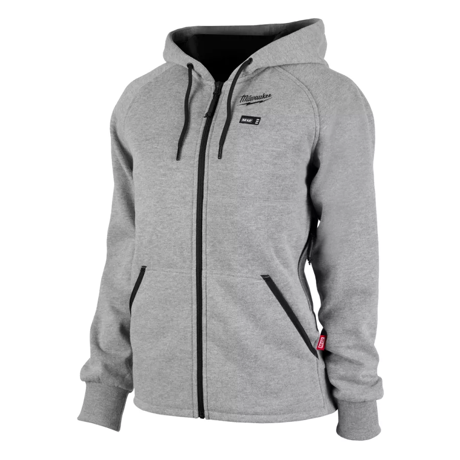 M12 GRAY HEAT WOMENS HOODIE KIT XL (image for) M12 GRAY HEAT WOMENS HOODIE KIT XL