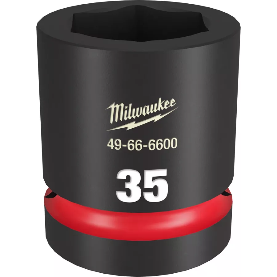 SHOCKWAVE Impact Dutyâ„¢ 1"Drive 35MM Standard 6 Point Socket (image for) SHOCKWAVE Impact Dutyâ„¢ 1"Drive 35MM Standard 6 Point Socket