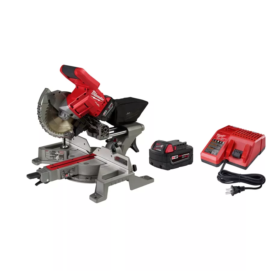 M18 FUEL 7-1/4" Dual Bevel Sliding Compound Miter Saw Kit (image for) M18 FUEL 7-1/4" Dual Bevel Sliding Compound Miter Saw Kit
