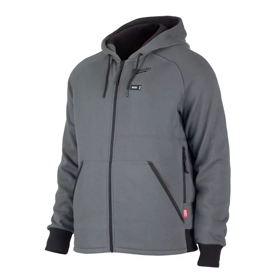 M12 GRAY HEATED HOODIE KIT XL (image for) M12 GRAY HEATED HOODIE KIT XL