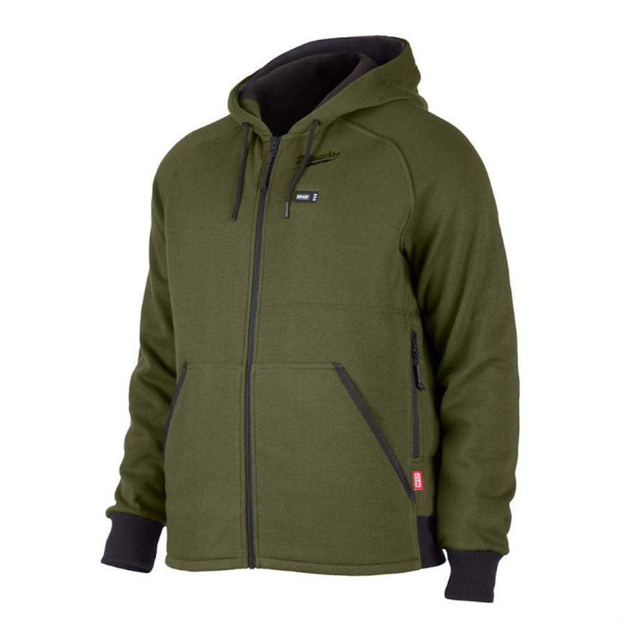 M12 GREEN HEATED HOODIE ONLY L