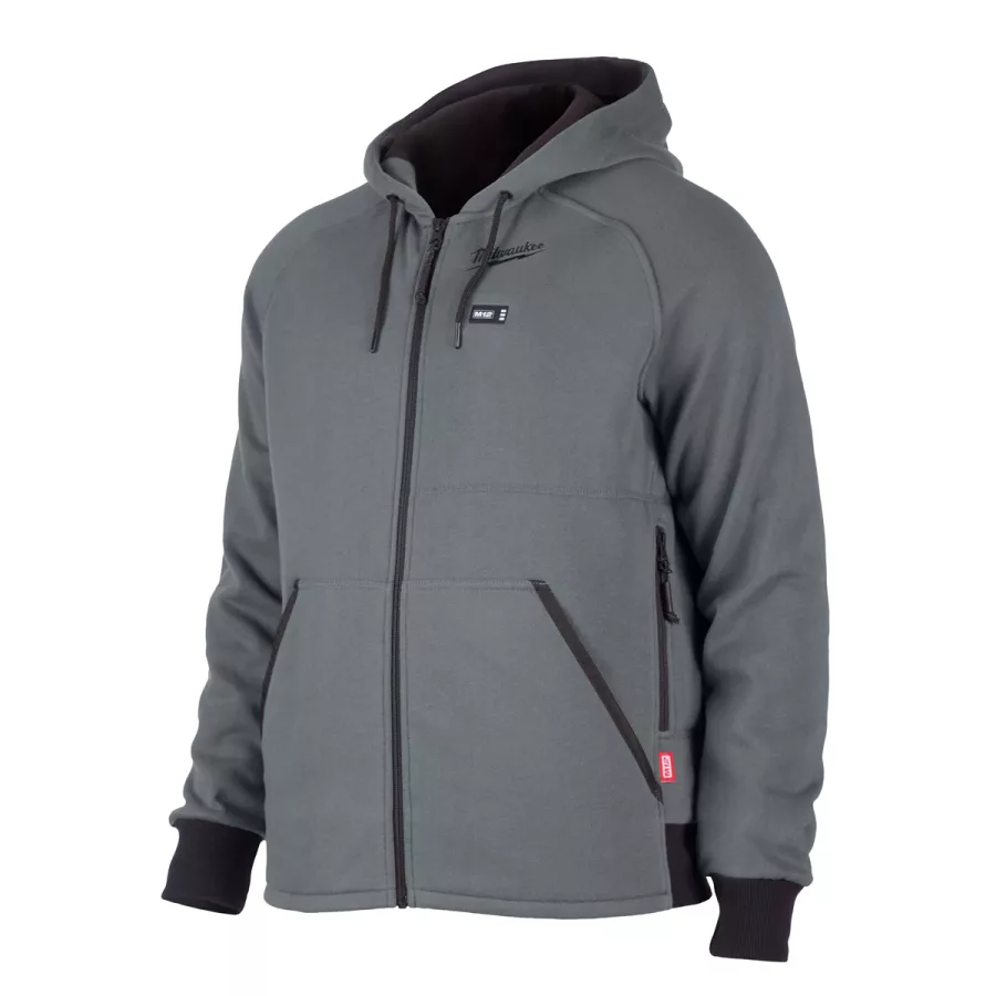 M12 GRAY HEATED HOODIE KIT S (image for) M12 GRAY HEATED HOODIE KIT S