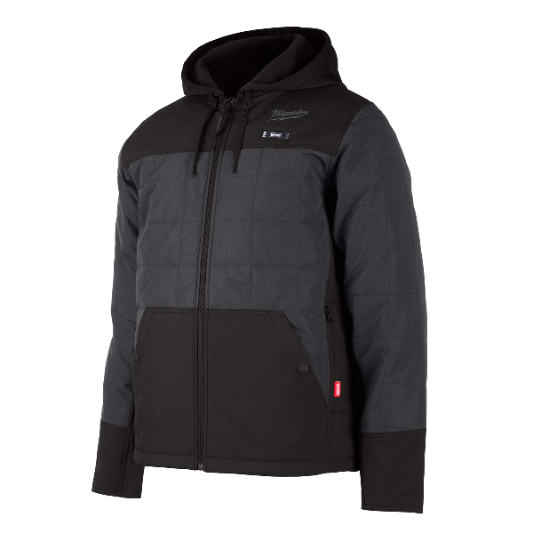 M12 GRAY HEAT AXIS JACKET KIT 2X