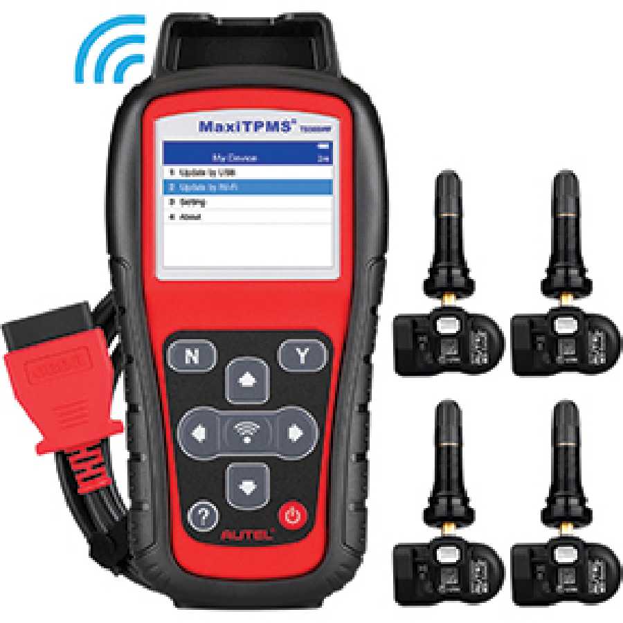 TS508WFK-4 Kit includesTS508 Wi-Fi handheld tool with four unive