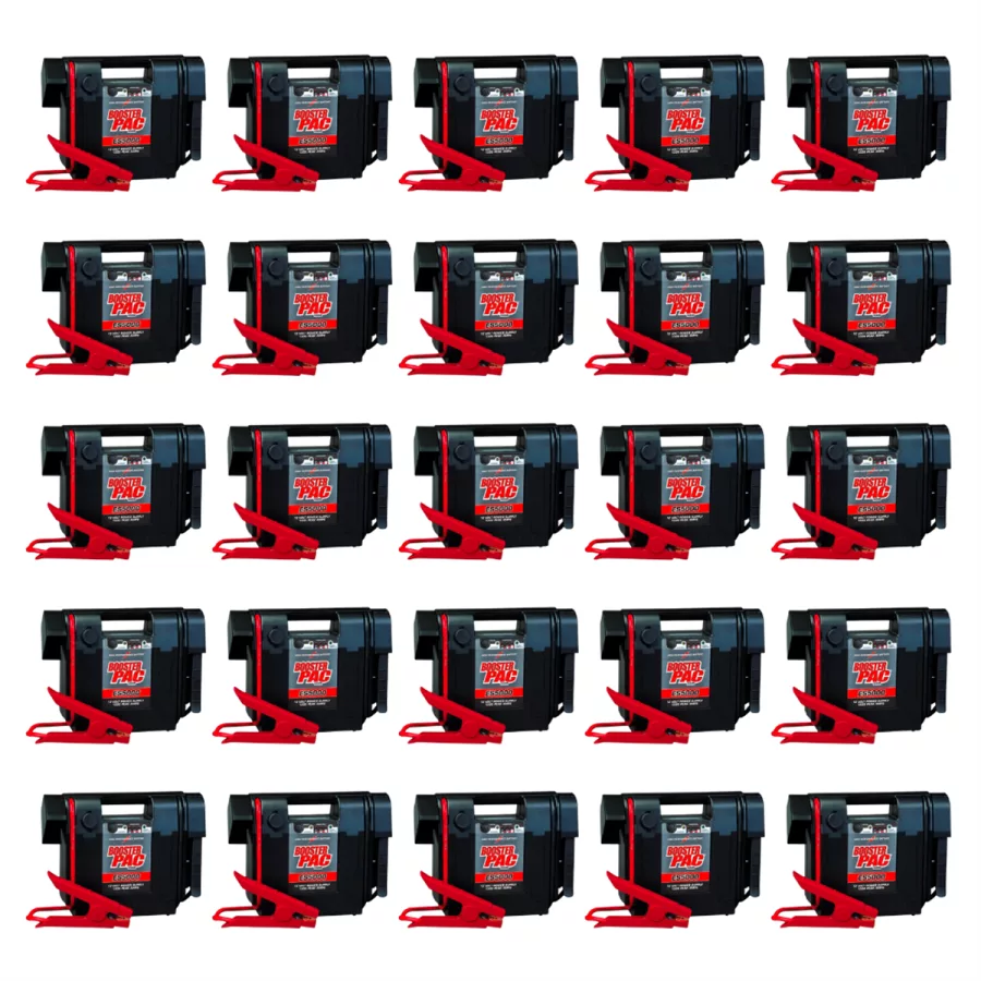 Booster PAC ES5000 1500 Peak Amp 12V Jump Starter - 25 Count
