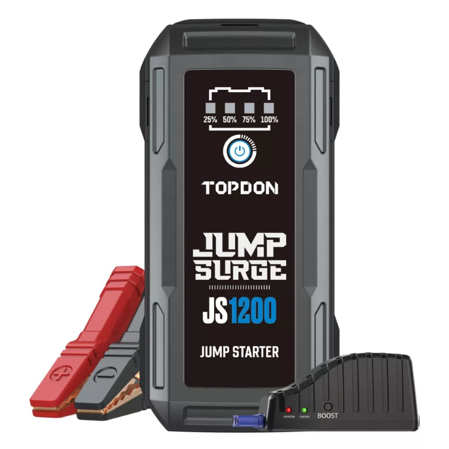 JumpSurge1200 - 1200 Peak Amp Battery Jumpstarter, Power Bank, &