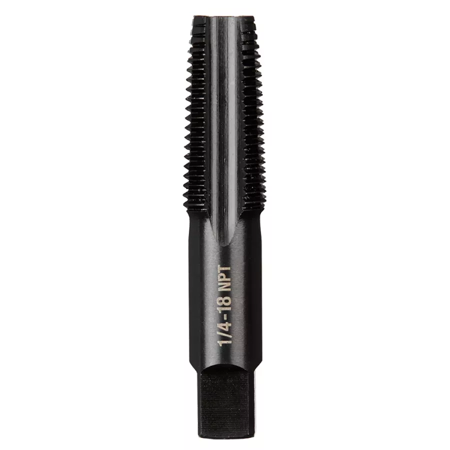 1/4"-18 NPT Straight Flute Taper Tap (image for) 1/4"-18 NPT Straight Flute Taper Tap