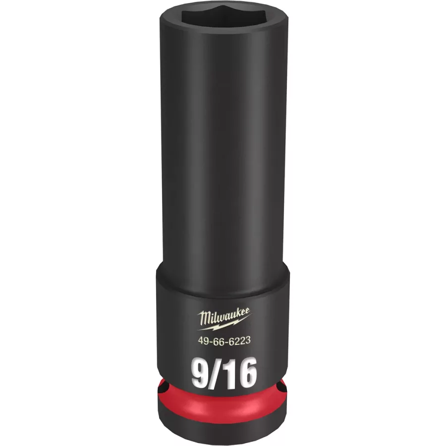SHOCKWAVE Impact Duty™ 1/2"Drive 9/16" Deep 6 Point Socket (image for) SHOCKWAVE Impact Duty™ 1/2"Drive 9/16" Deep 6 Point Socket