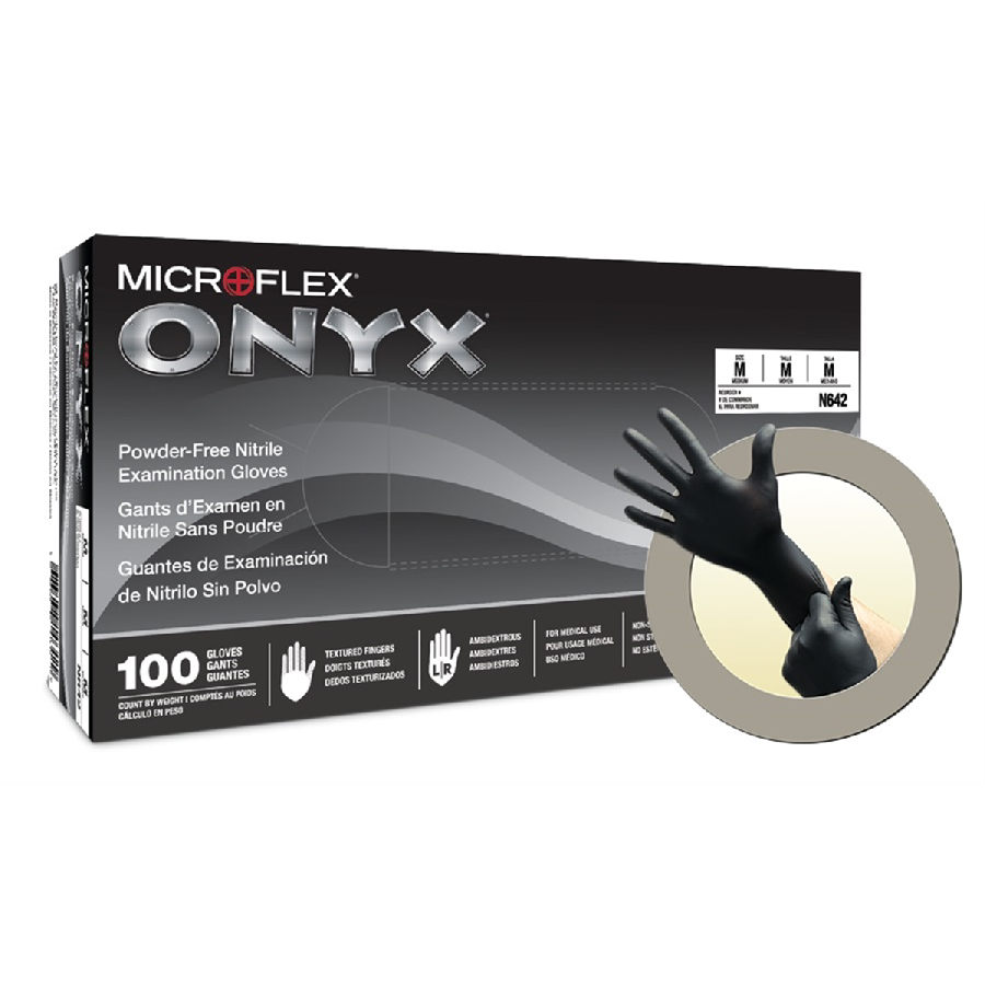 GLOVE ONYX N64 NITRILE L