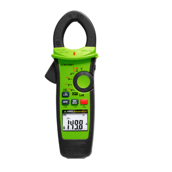 KPS DCM8000BT True RMS AC/DC Clamp Meter with Work Light