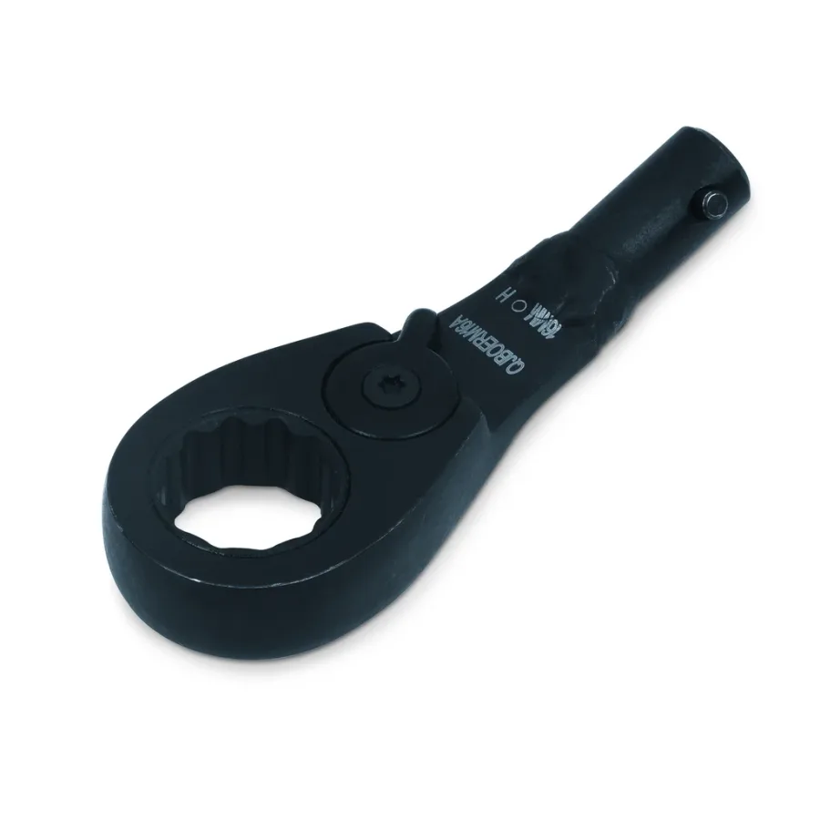 (image for) 16 mm Square Drive 12-Point Ratchet Wrench Head, J-Shank