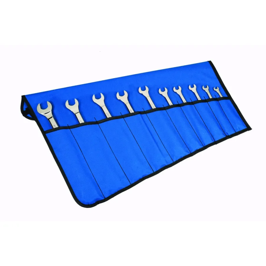 (image for) 10 pc 12-Point SAE Standard Ratcheting Combination Wrench