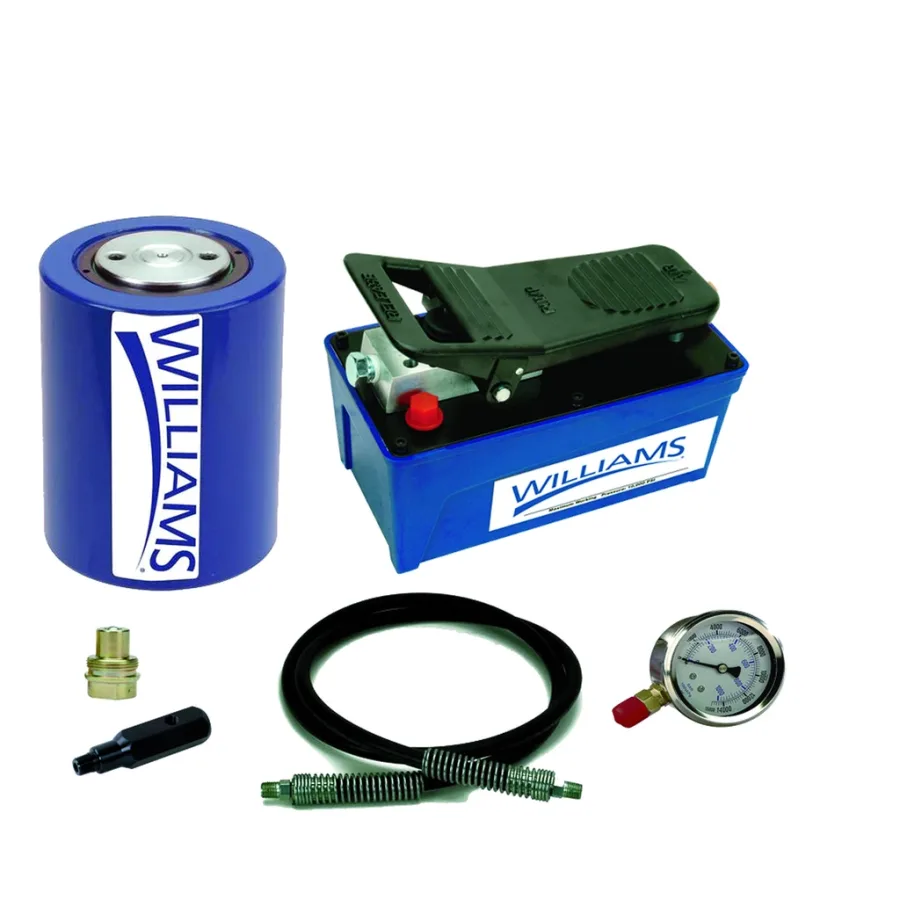 (image for) Air Pump and 20T Low Profile Hydraulic Cylinder Combination Set