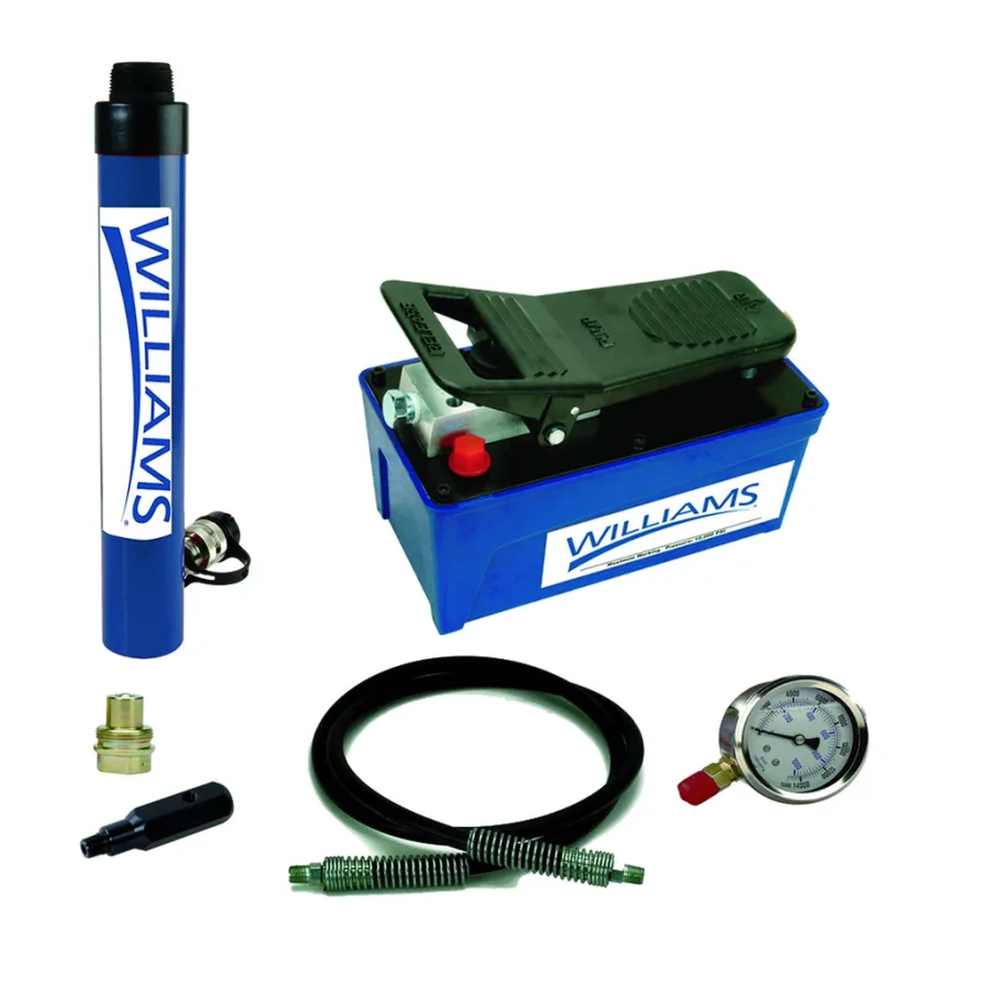 (image for) 10 Ton, 10" Stroke Threaded Hole Cylinder And Single Acting Air