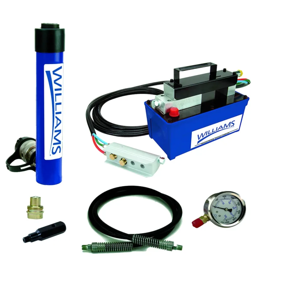 (image for) 10 Ton, 10" Stroke Single Acting Low Profile Cylinder And Single