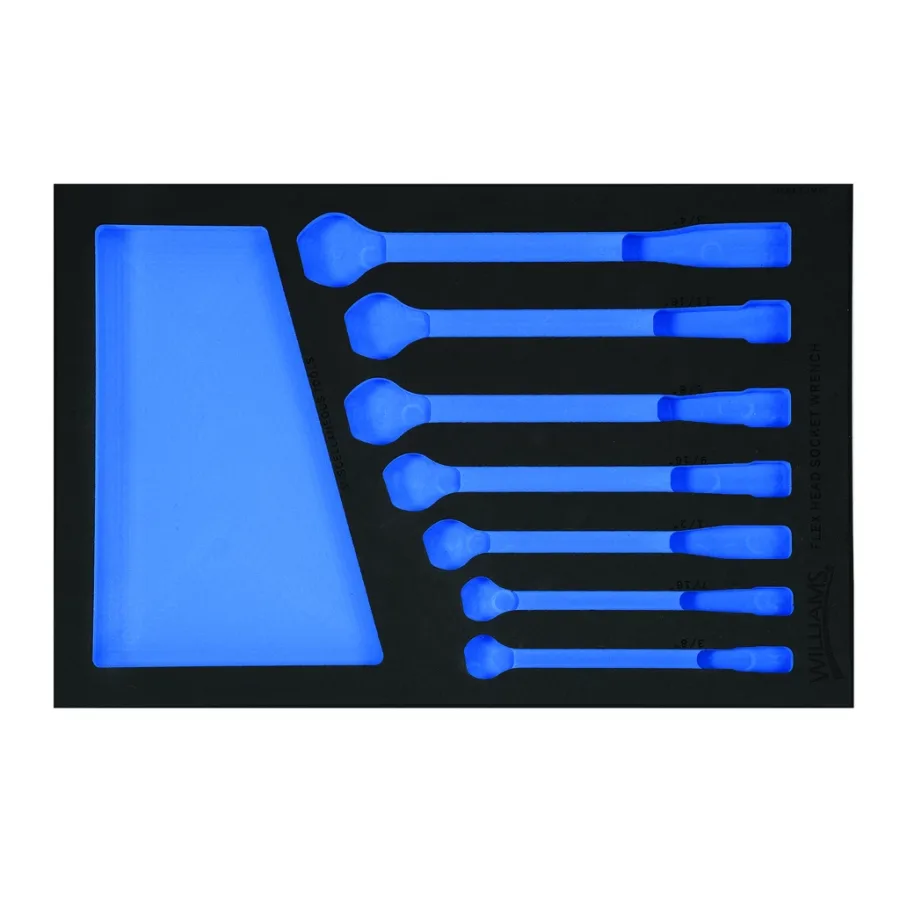 (image for) 1/3 Foam Drawer Inset Only for 7 pc Flex-Head Combination Wrench