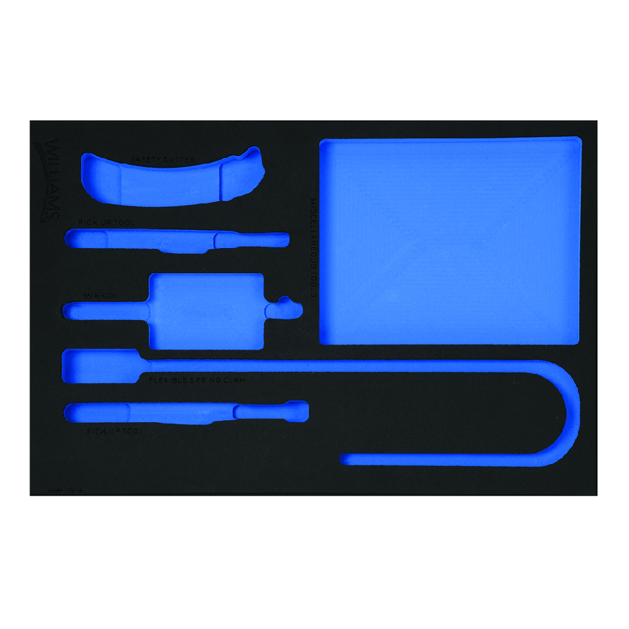 1/3 Foam Drawer Inset Only for 5 pc Utility Tool Set