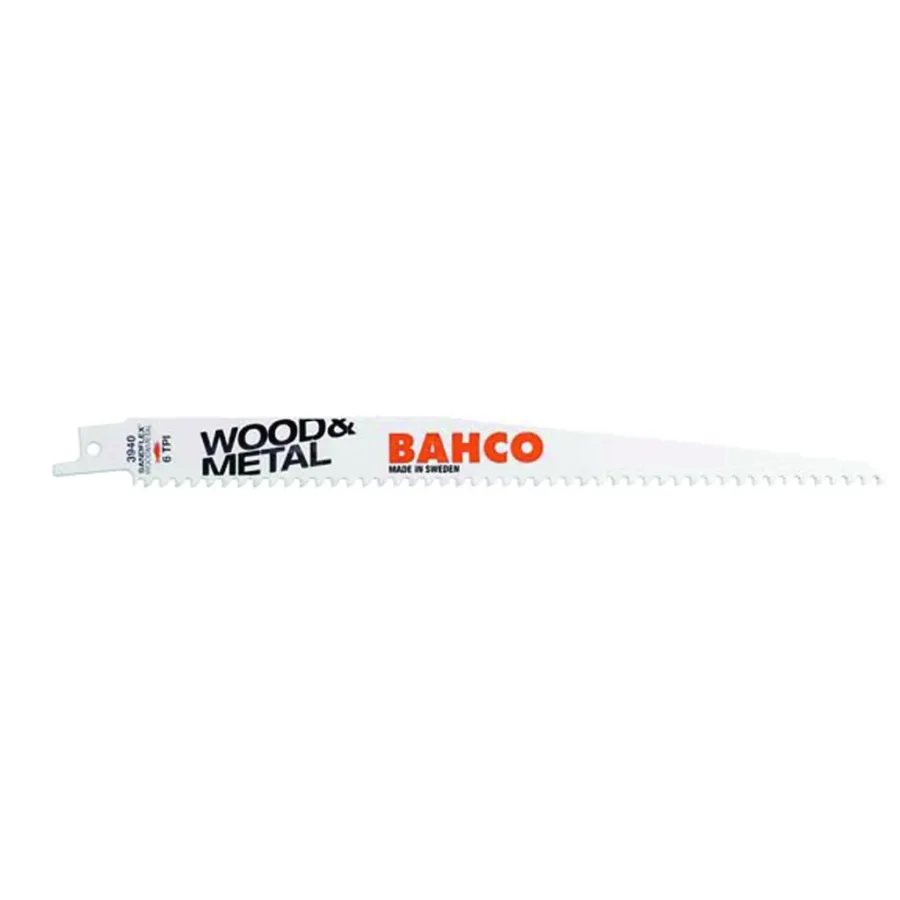 (image for) 100 Pack 12" Bi-Metal Reciprocating Saw Blade 8/12 Teeth Per Inc