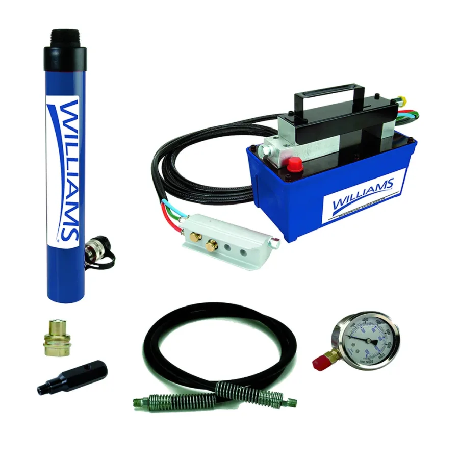 (image for) 10 Ton, 10 in Stroke Single Acting Low Profile CylinderAnd with