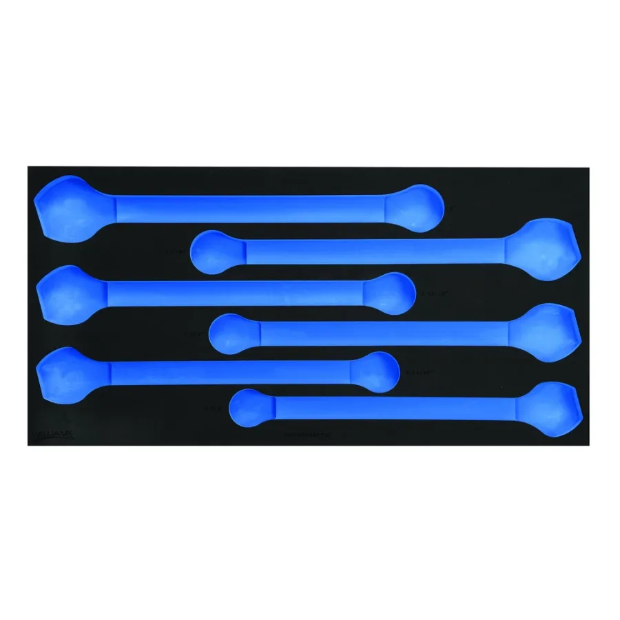 (image for) 3/3 Foam Drawer Inset Only for 6 pc SAE 12-Point SUPERCOMBO(R) C