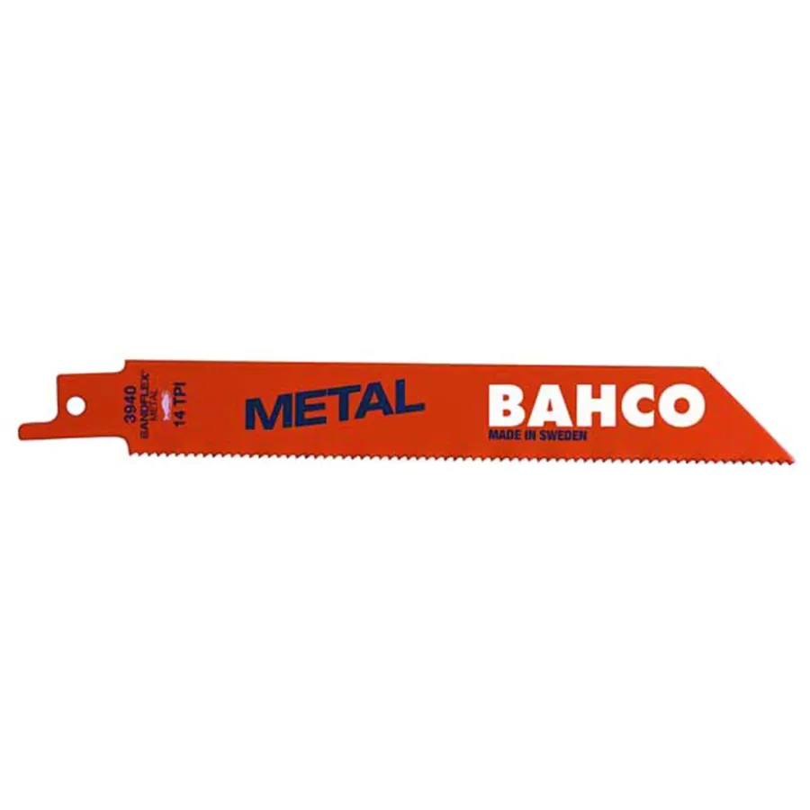 (image for) 100 Pack 6" Bi-Metal Reciprocating Saw Blade 14 Teeth Per Inch F