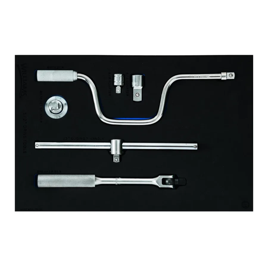 (image for) 6 pc 1/2" Drive Tool Set in 1/3 Foam Drawer Inset