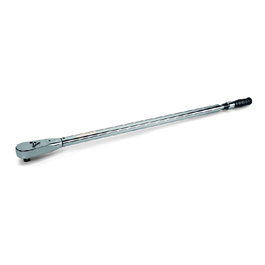 3/4" Drive Micrometer Adjustable Torque Wrench, Dual Scale (100-