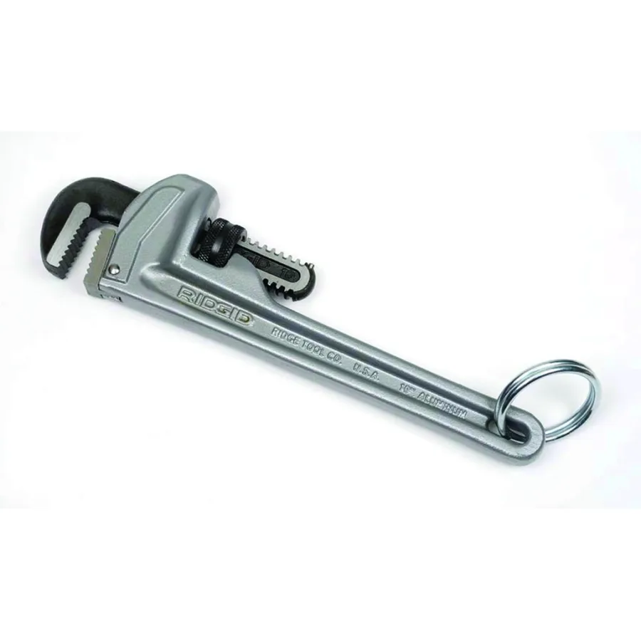 (image for) Tools@Height 12" Aluminum Straight Pipe Wrench