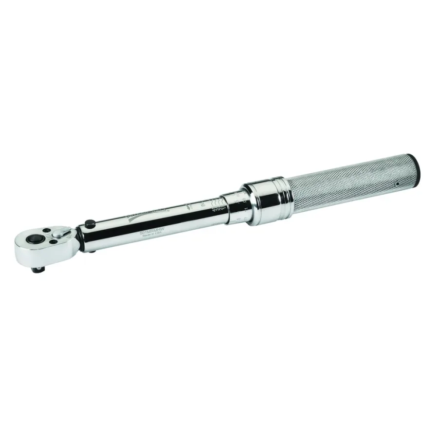 1/4" Drive Dual Scale Micrometer Adjustable Torque Wrench (20-15 (image for) 1/4" Drive Dual Scale Micrometer Adjustable Torque Wrench (20-15