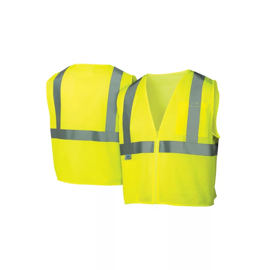 (image for) Pyramex Safety - Safety Vest - Hi-Vis Lime - Size Small