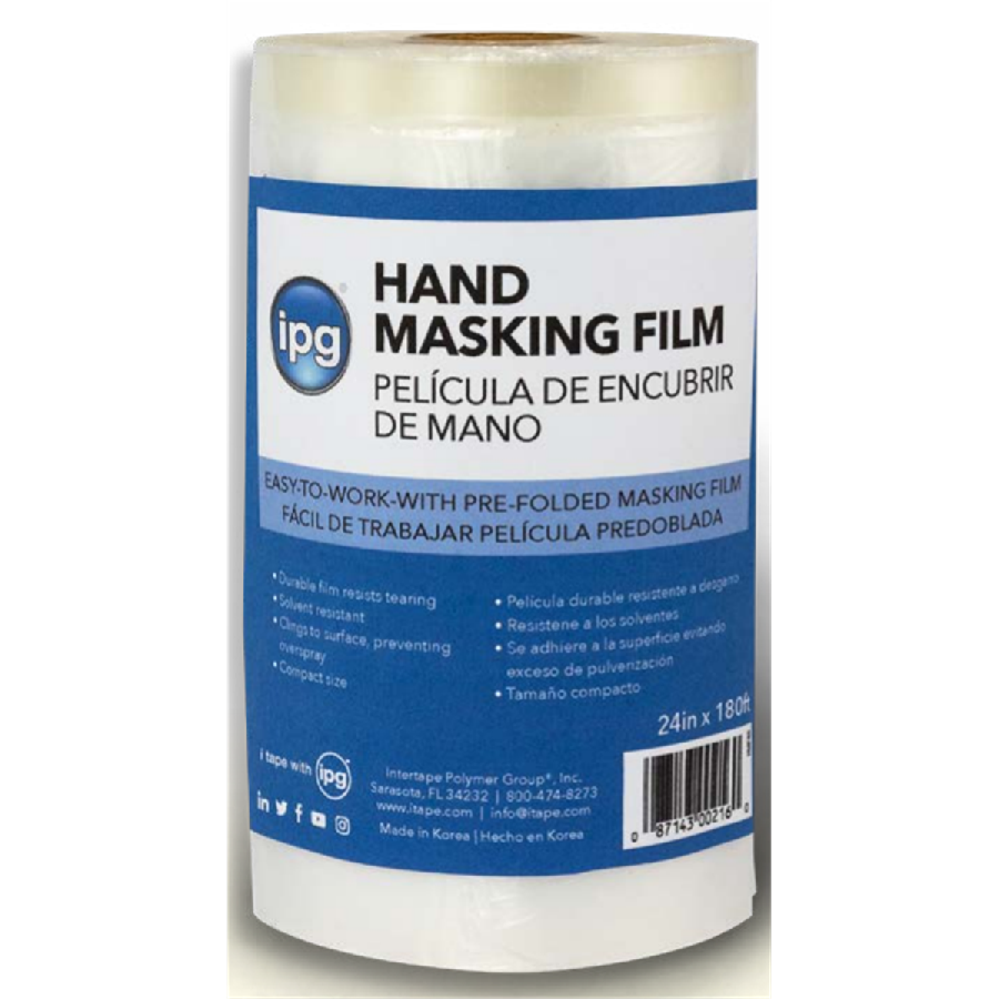 HMF .47 mil Printed HDPE Masking Film