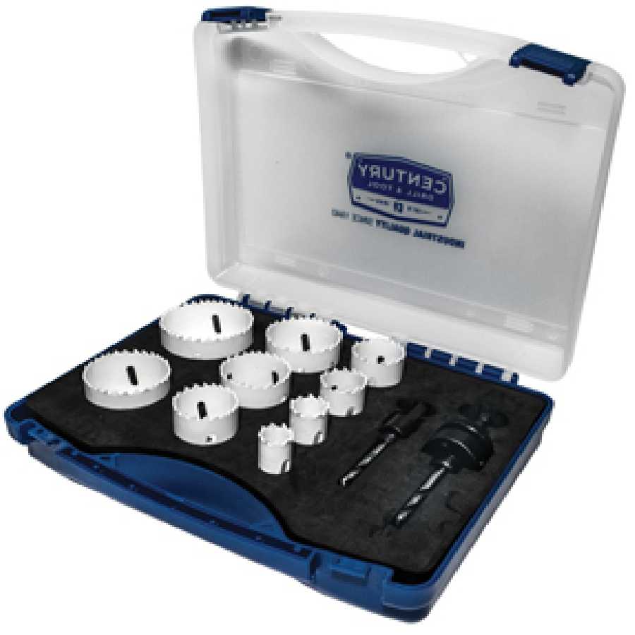 13 Piece Bi-Metal Hole Saw Kit