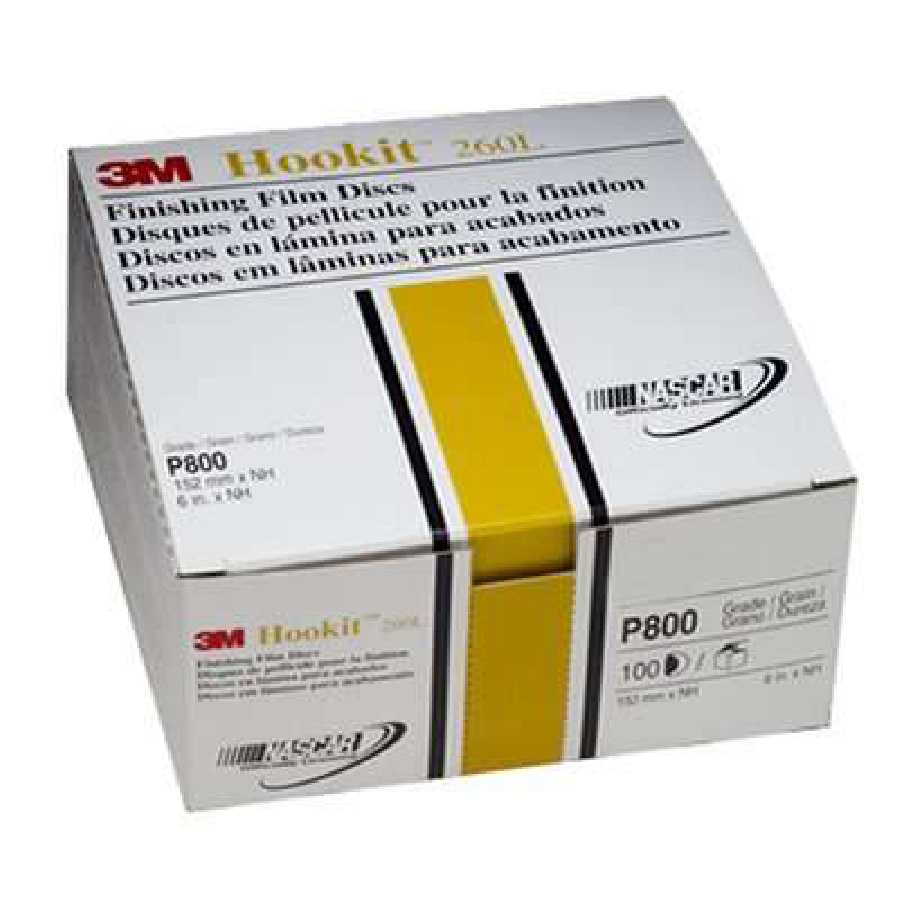 Hookit Finishing Film Disc, 6", P600 Grit