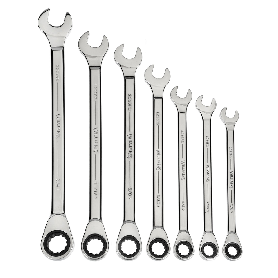 1/2" 12-Point SAE Standard Ratcheting Combination Wrench