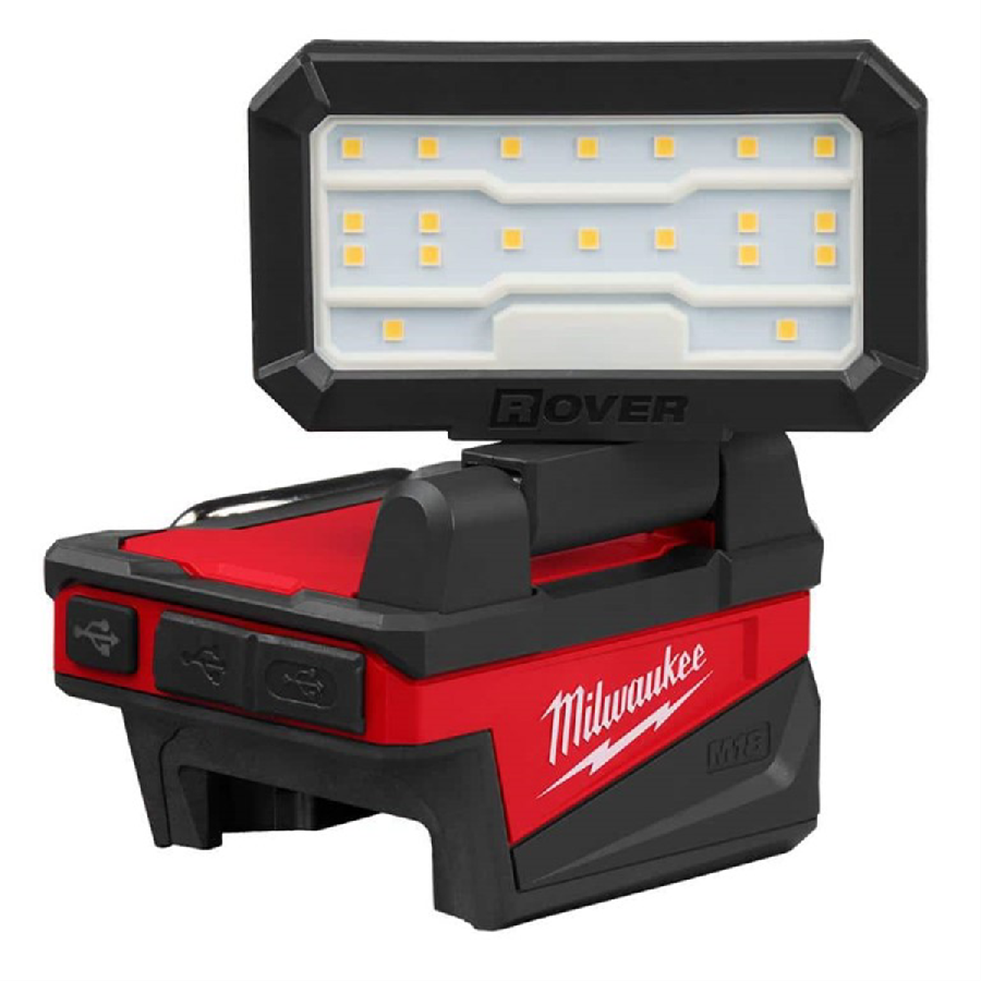 Milwaukee M18 ROVER Compact Folding Flood Light USB Charging