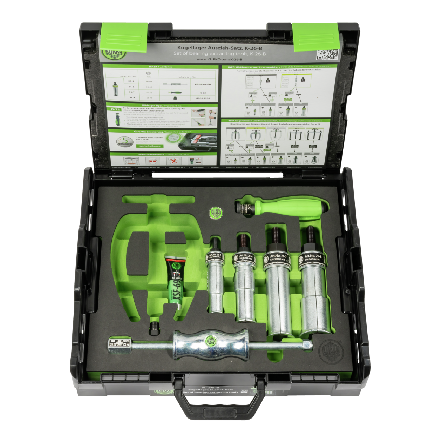 Ball Bearing Puller Set with Sliding Hammer ? 28-70 mm