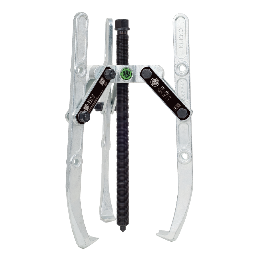 Heavy-duty, 3-armed lug puller 450 x 400 mm with oscillating, he