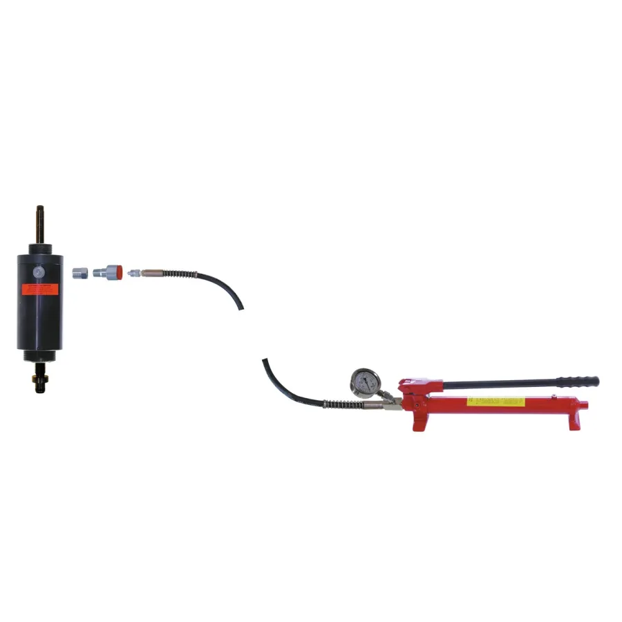 (image for) Hydraulic Hand Pump with Pressure Gauge, 10t