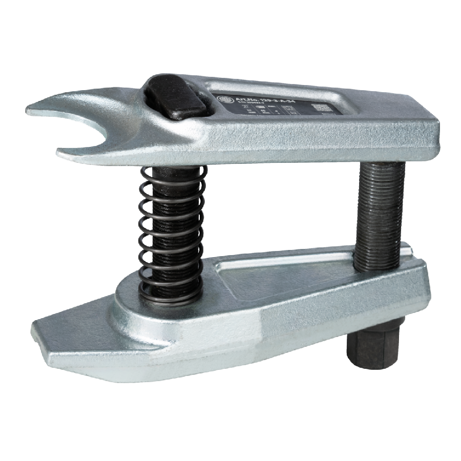 Ball joint extractor with lever transmission