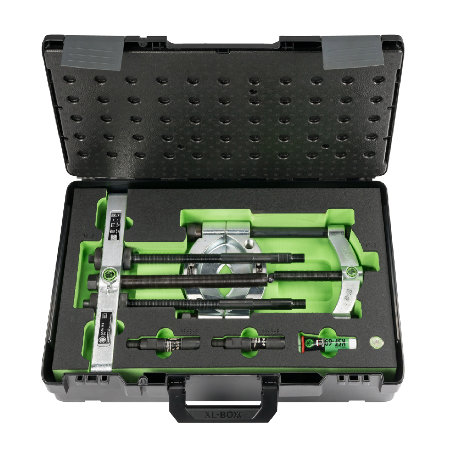 Separating device set with quick-clamping pressure spindle ? 25-