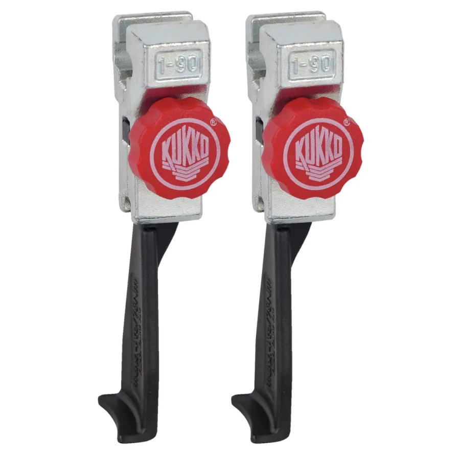 (image for) Narrow, quickly adjustable standard jaws (pair, reach 200 mm)