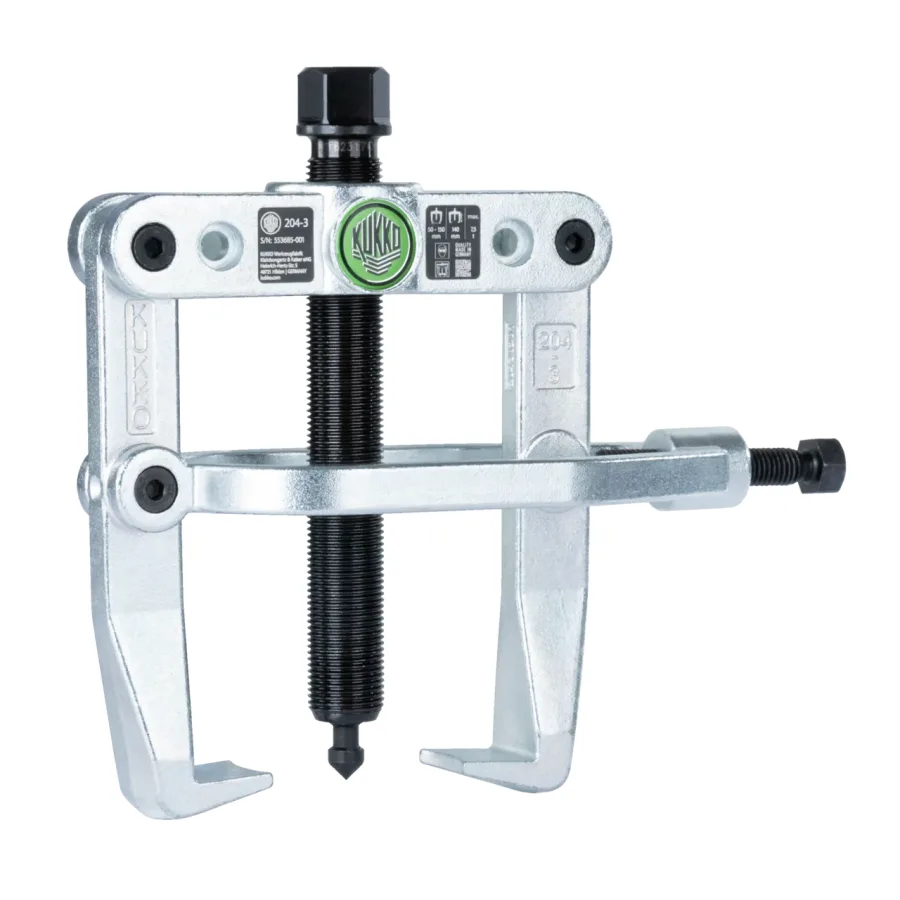 (image for) 2-arm bearing puller 150 x 140 mm with side clamp