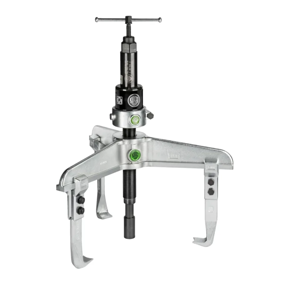 Extra strong, 3-arm universal puller 375 x 200 mm with grease hy (image for) Extra strong, 3-arm universal puller 375 x 200 mm with grease hy