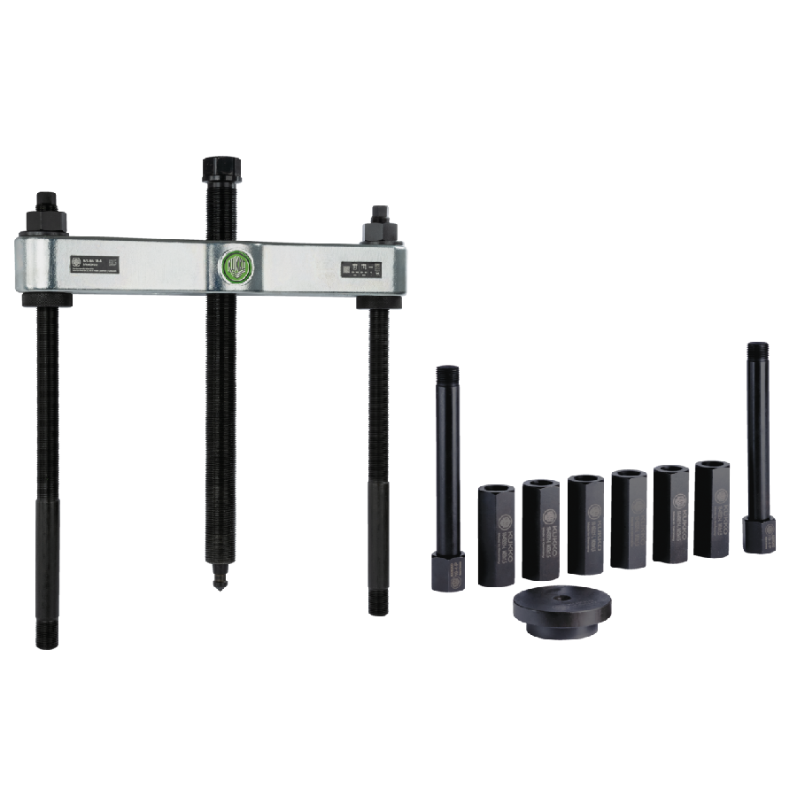 Puller device for truck axles