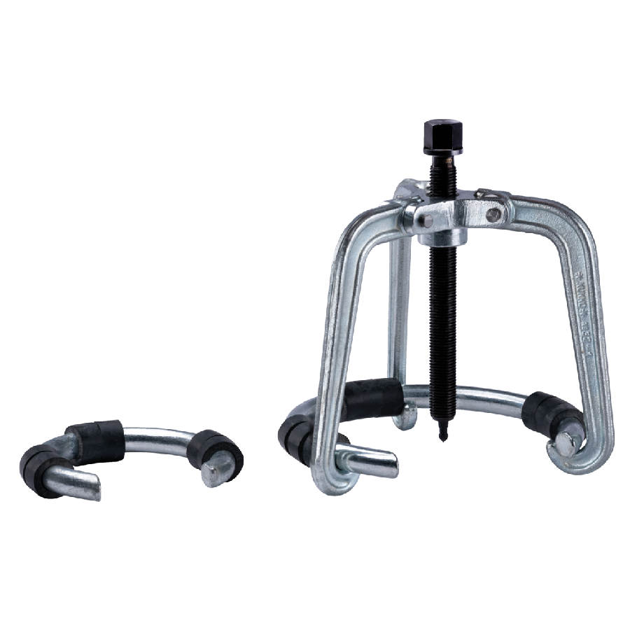 Heavy puller for steering wheels with three or four spokes, up t