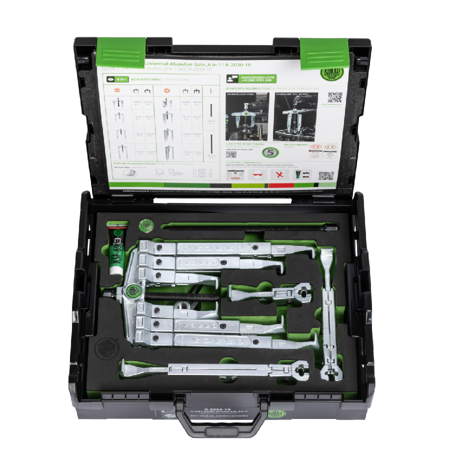 2-jaw, 3-jaw universal puller set 100/200/250 mm