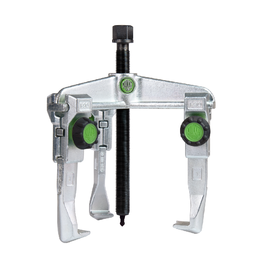 3-arm universal puller 200 x 150 mm with quick adjustable trigge