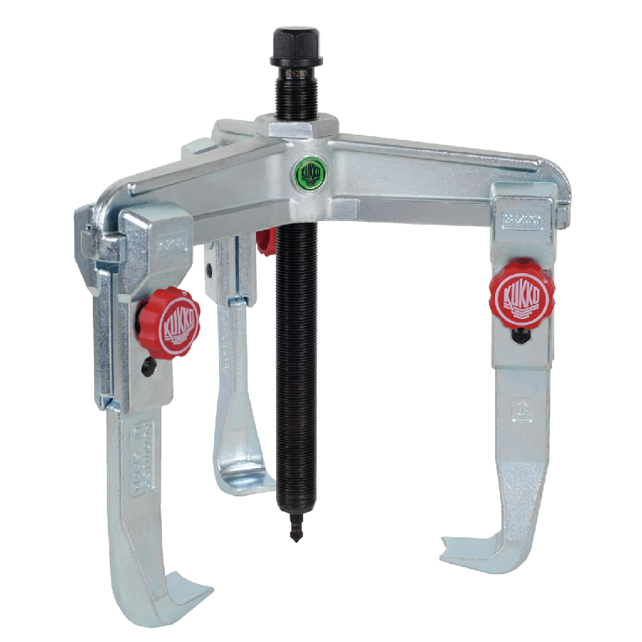 3-arm universal puller 375 x 200 mm with quick adjustable trigge