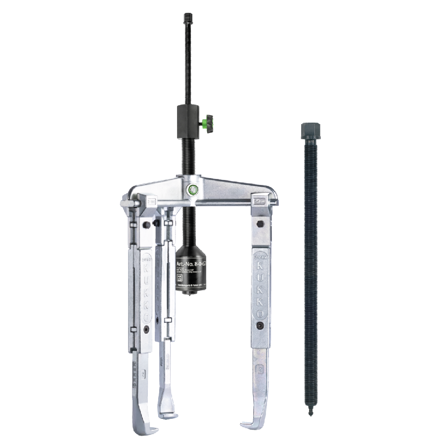 3-arm universal puller 250 x 200 mm with adjustable puller hook