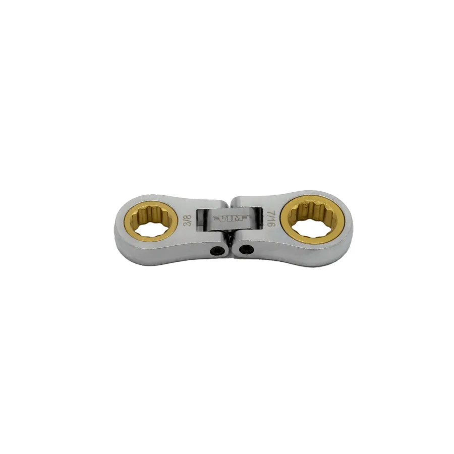 VIM TOOLS 3/8 Inch X 7/16 Inch SAE Flex Palm Ratchet